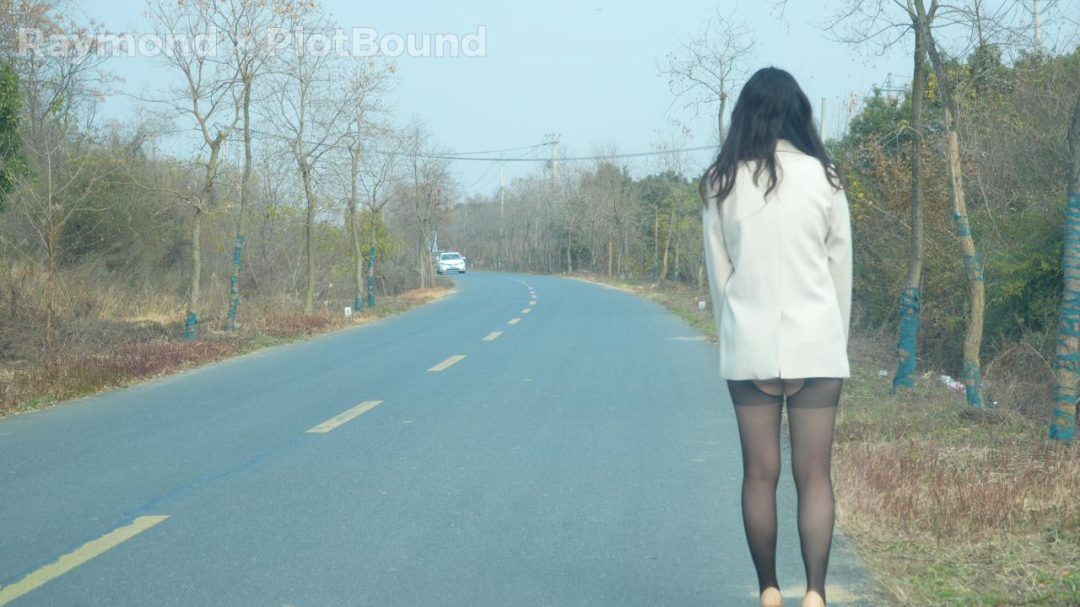 【Raymond】欠债女创业者2:啵啵贝户外系列挑战及失败惩罚（啵啵贝/车来车往/超市购物/户外无下装/10分钟失控模式惩罚/裤里丝/12cm高跟/充气口塞）-5