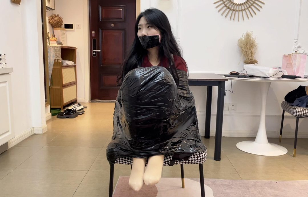 【缚艺录】【小丹】双重胶带封嘴-8