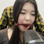 【小贝ASMR】小贝的口球+多层胶带助眠，口水封存了半小时