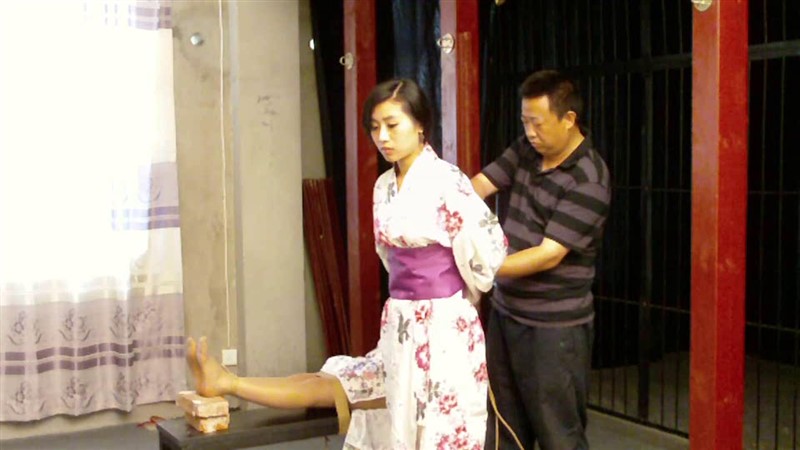 和服旗袍捆绑-7