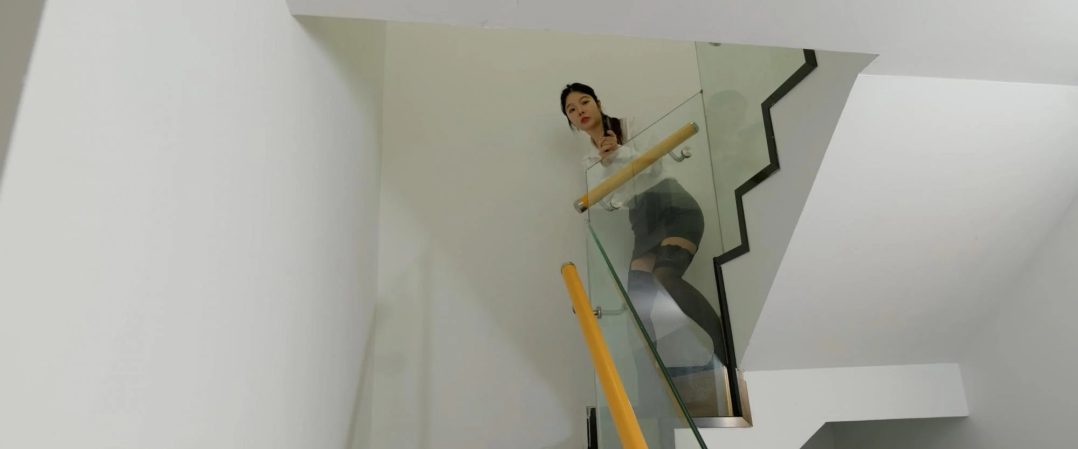 黑丝女搜查官 捆绑 口球-4