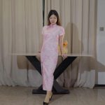 女女旗袍肉丝固定椅子挠痒抚摸全身