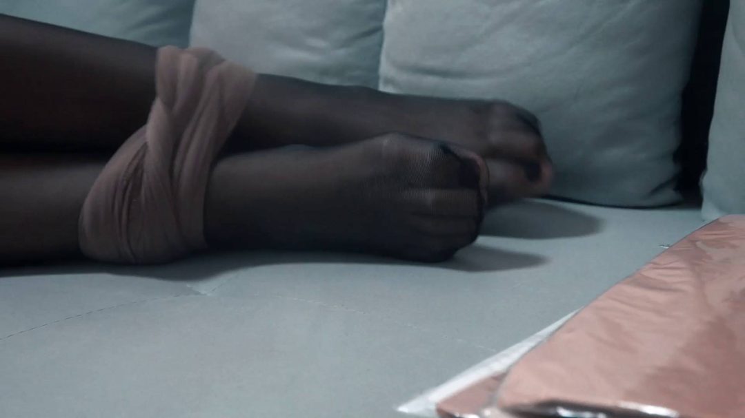 丝袜推销员（上集）丝袜女推销员的遭遇-5