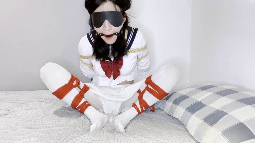 床上分腿手铐、口水收集、蒙眼解缚-2