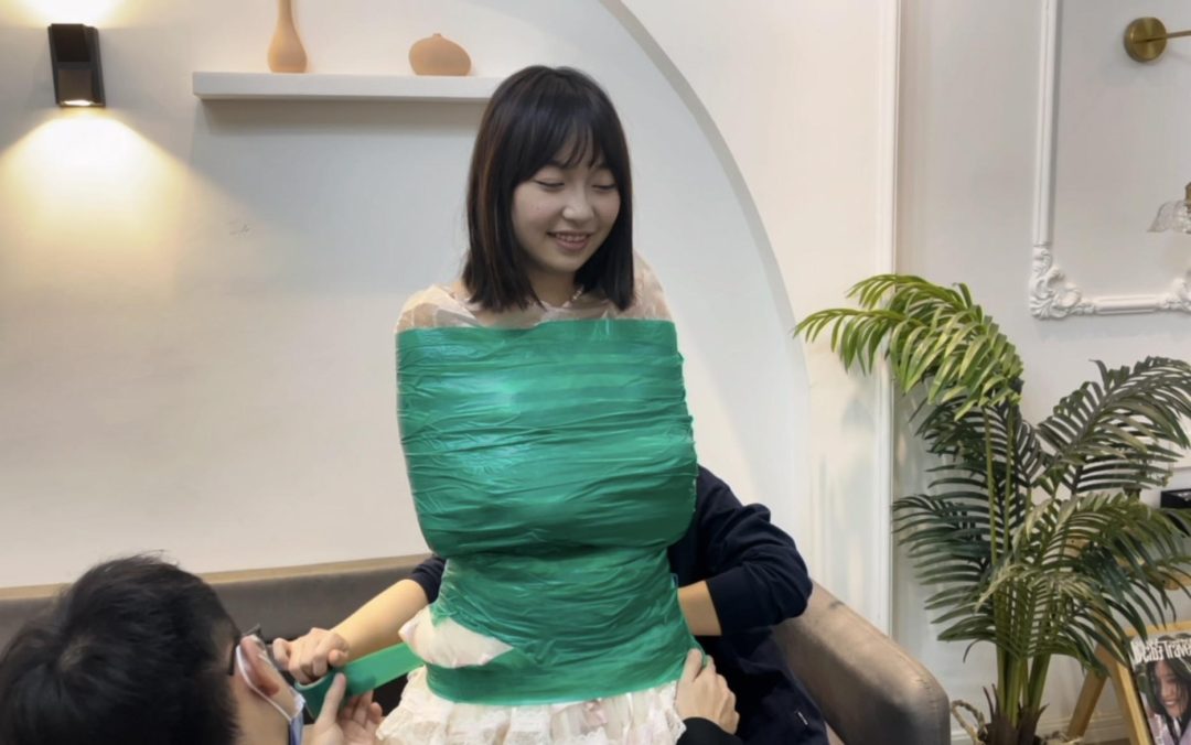 【小诺】 绿色胶带全包-3