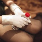 兔女郎学姐兼职性感荷官，入场把自己输成了客人的小母狗