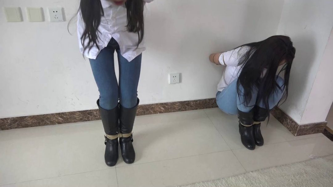 定拍捆绑入狱的女孩-5