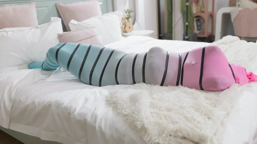 彩色丝袜睡袋全包蠕动-13