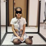 铁链 镣铐项圈紧紧固定