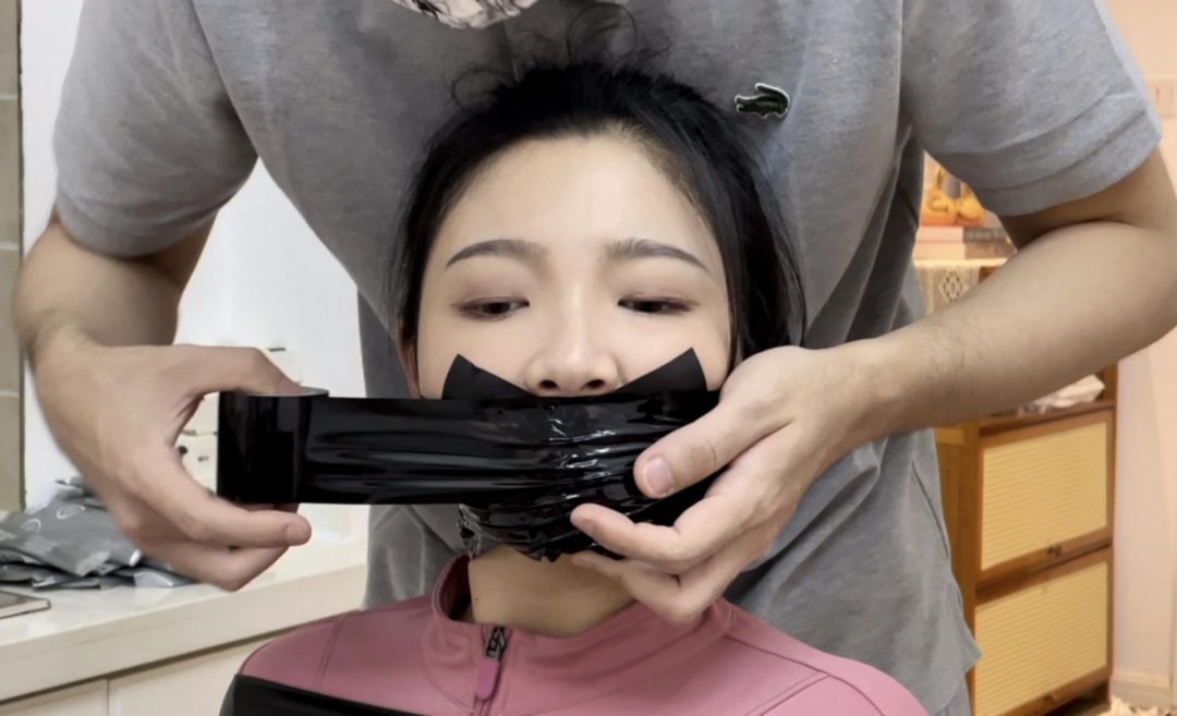 【小橙】小橙的椅子缚下的，双重胶带封嘴-4