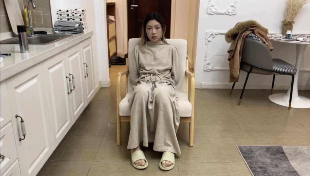 【小晗】 3种胶带的封嘴+束缚挣扎-1