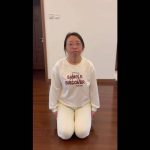 定拍中式后背缚，手铐脚镣，面壁思过