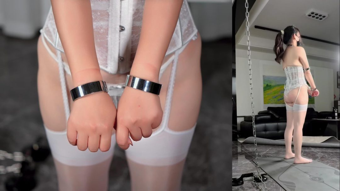 【Raymond】金属折磨系列2:弯腰反折固定，痛苦姿势下的多次寸止折磨-3