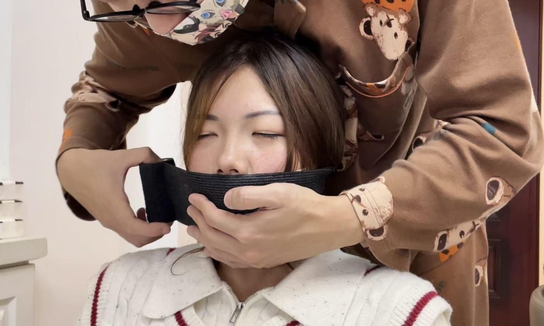 【缚艺录】【小丹】妆后的小丹，与好友的捆绑-6