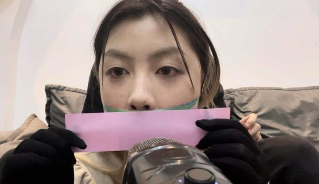 【小晗ASMR】13层胶带轮流封嘴，绷带，口球轮番上，舒服的助眠轻音-6