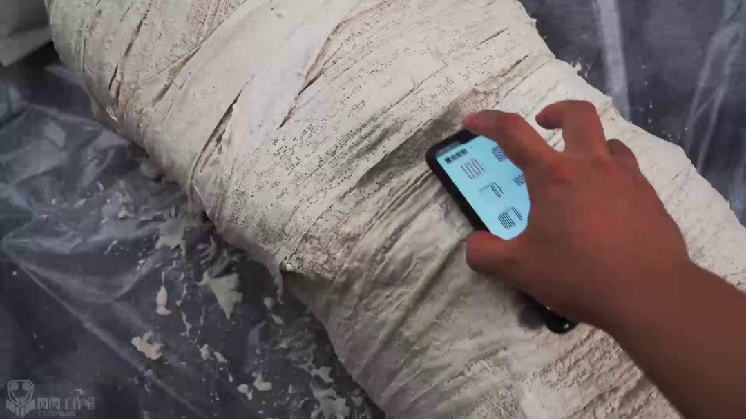 石膏绷带木乃伊-7