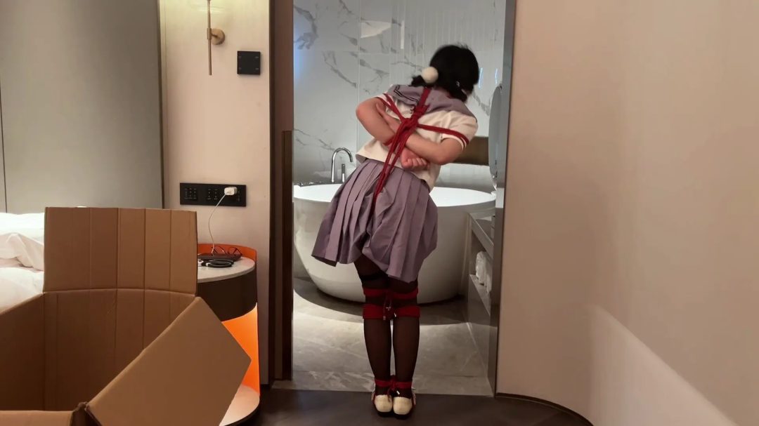 【盒子里的少女】黑丝JK、白丝Lolita、郊狼电击-6