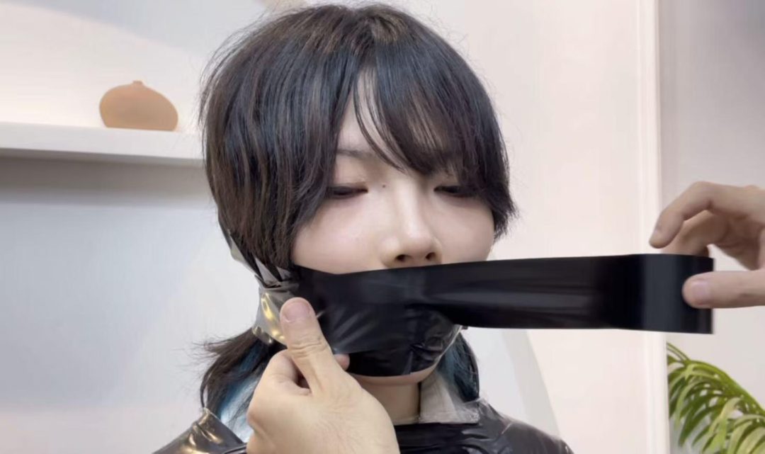 黑色胶带全包+2种封嘴-3