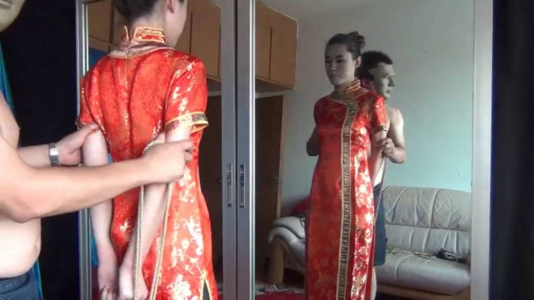 妍妍捆绑挣扎（上下）-6