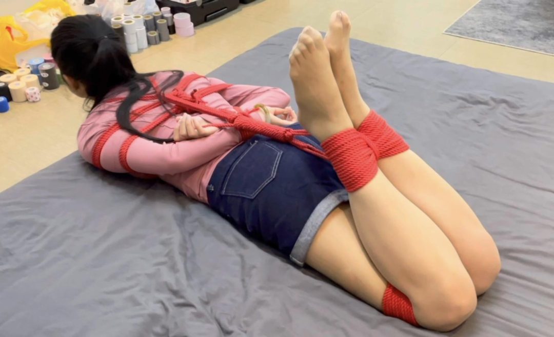 【小橙定拍】日式后手驷马，胶带封嘴必少不了-11