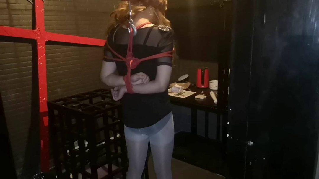 【48小时监禁，伪娘VS双女S】K9，马努，水牢，地牢，剃毛，似永无止境的酷刑-4