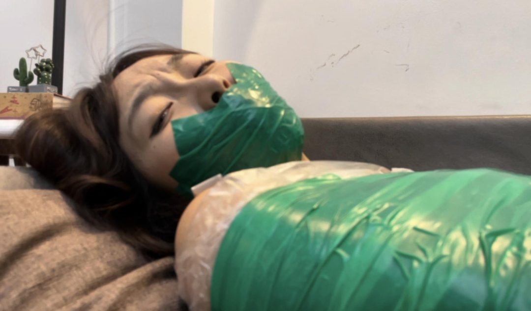 【小诺】 绿色胶带全包-7