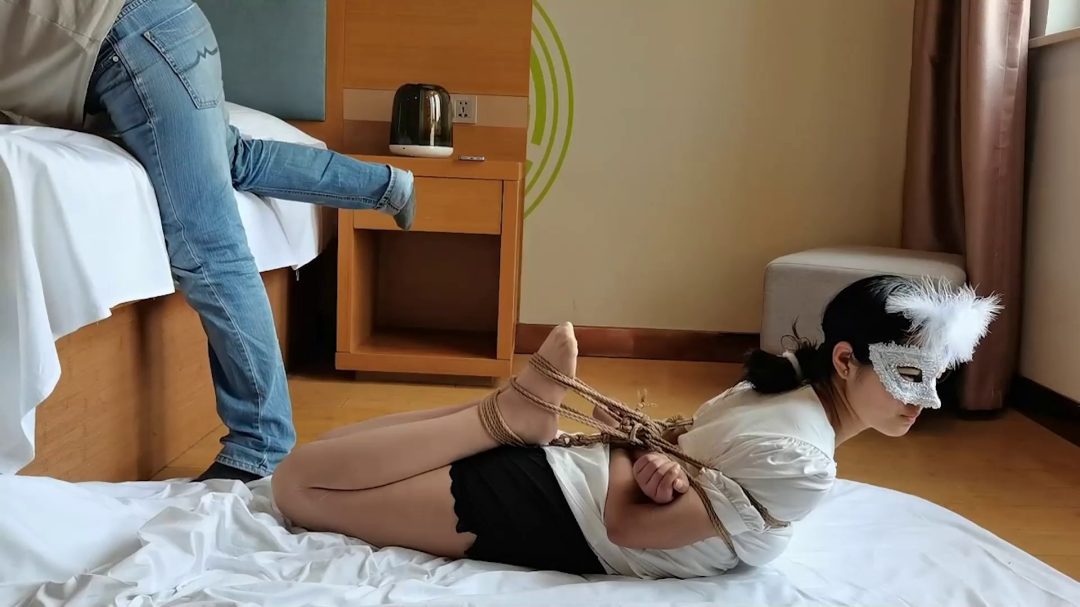 文慧 紧缚驷马&麻绳嘞嘴-6