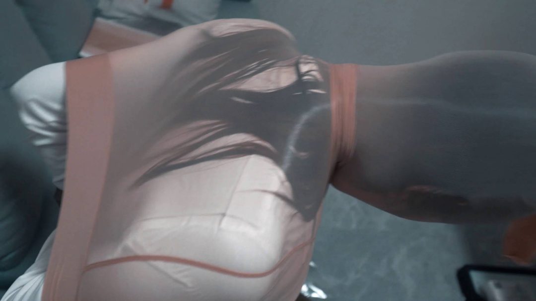 丝袜推销员（下集）弹性超好丝袜全包。不好意思，我只想买质量差的丝袜-4