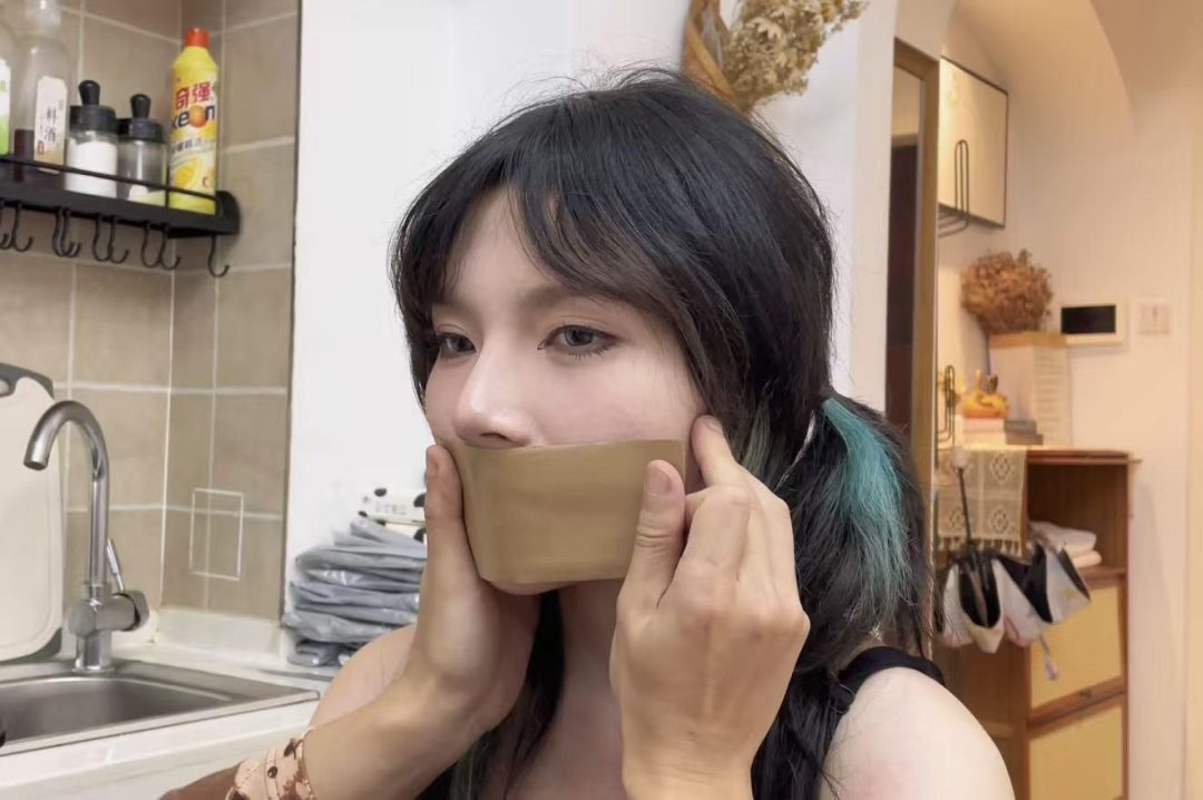 椅子上的全包，大口径胶带封嘴-2