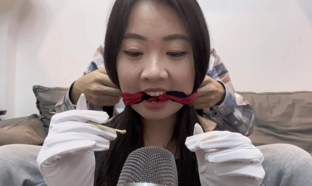 【缚艺录】【陶陶ASMR】胶带封嘴助眠（上）-2