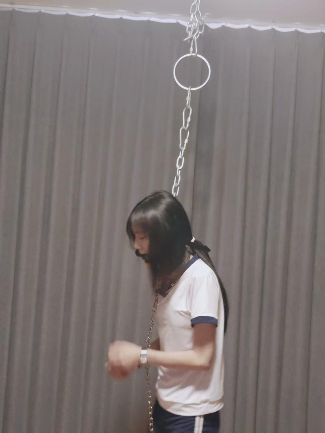 秦韵绳屋 拘束体育生-5