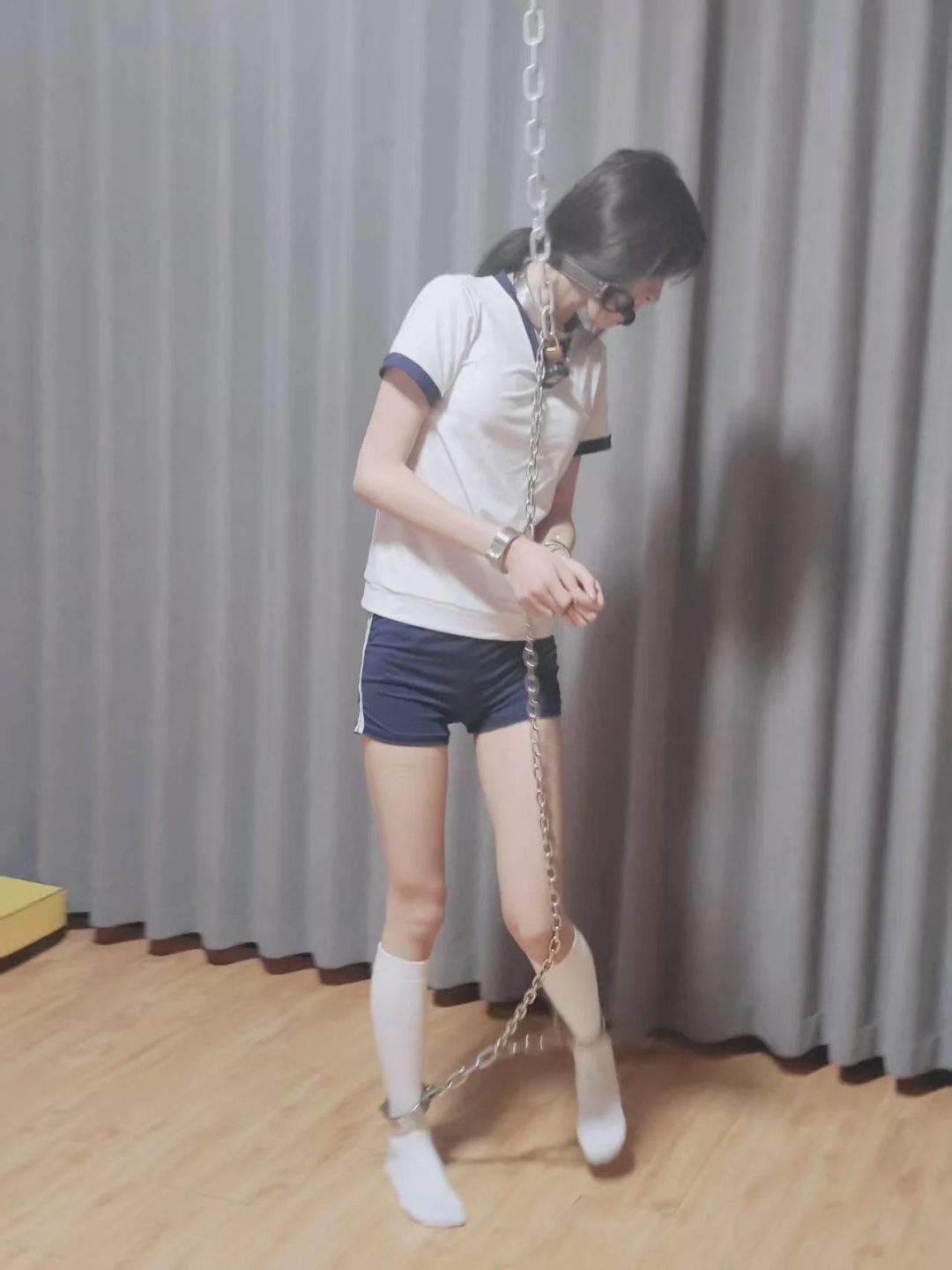 秦韵绳屋 拘束体育生-4
