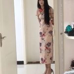 束缘阁 杨蕊 龟甲 超长旗袍 丝袜嘟嘴打屁股