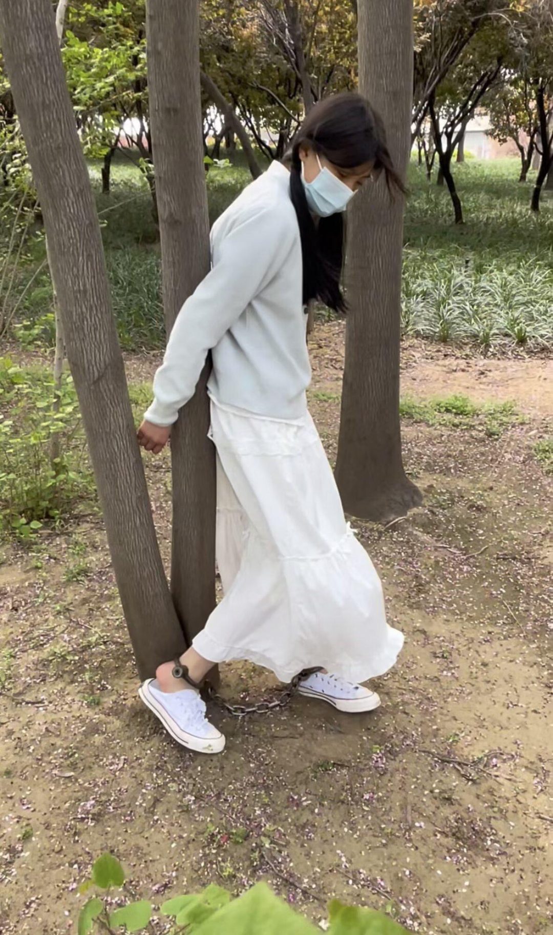 镣铐春游记-18岁女孩镣铐露营的一整天（上）-6