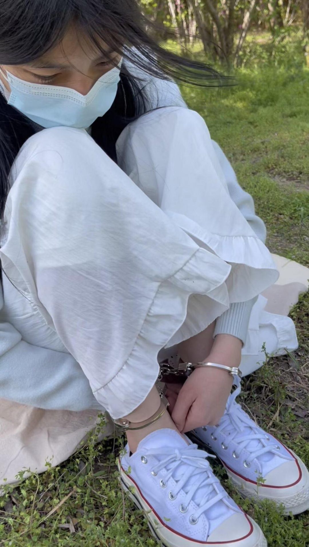 镣铐春游记-18岁女孩镣铐露营的一整天（上）-2