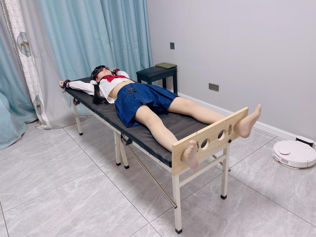 一镜到底持续TK2！双马尾jk萝莉连续痒刑地狱！（持续不断挠痒，没有任何休息，挠到榨干体力为止）茶茶的狂笑盛宴-1