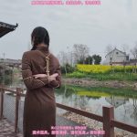 月月旗袍，古桥五花，三月拍的，油菜花很漂亮