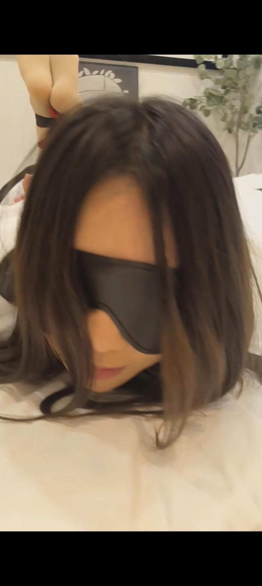 新人小林 台湾人 很怕痒 黑色和肉色长筒袜tk-7