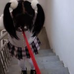 《报复小M前女友02》天台，户外羞耻调教、捆绑、双马尾、白丝、JK