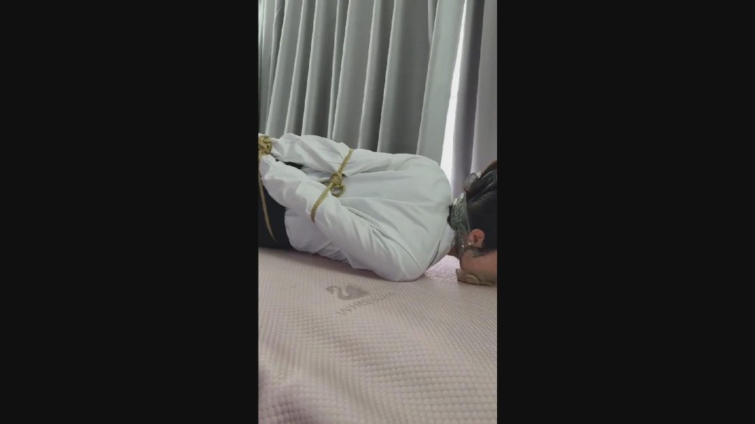 绳屋藏娇 定拍-直臂紧缚挣扎逃脱-4