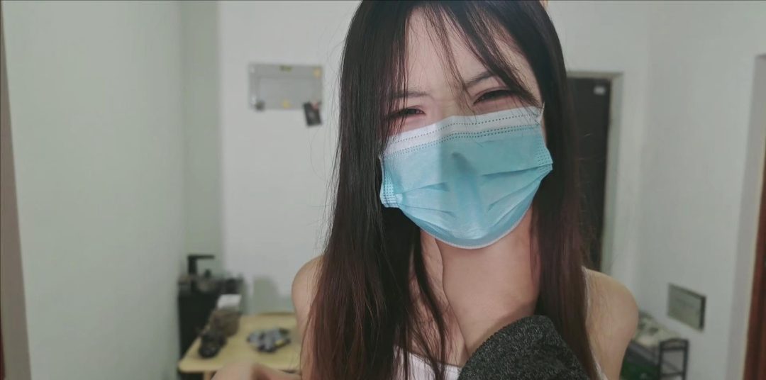 《GD绳束》模特桃桃首次 小鸡缚 真空 风衣下的小吊带巨反差 打屁股-5