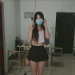 《GD绳束》模特桃桃首次 小鸡缚 真空 风衣下的小吊带巨反差 打屁股