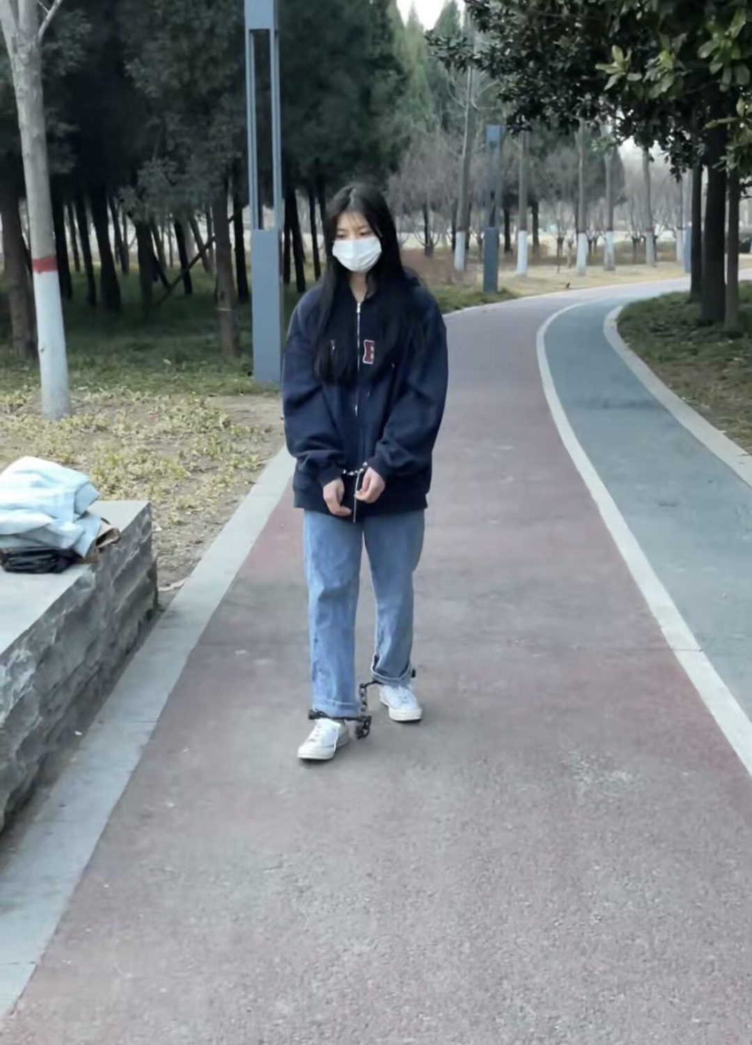 18岁女高中生的镣铐vlog-拘禁学习-4