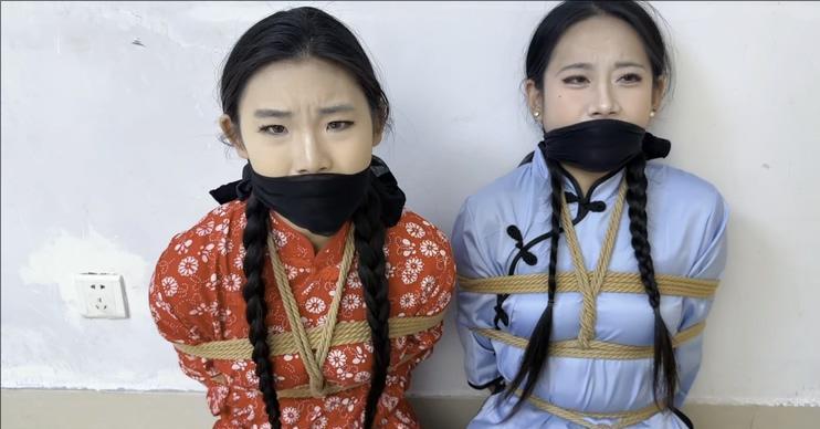 【梦川定制】裤里丝村姑捆绑放置-4