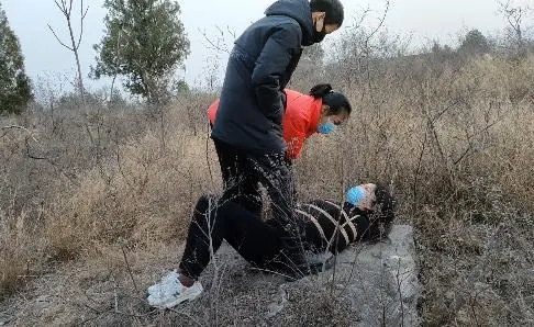 遇见网友被捆绑-3