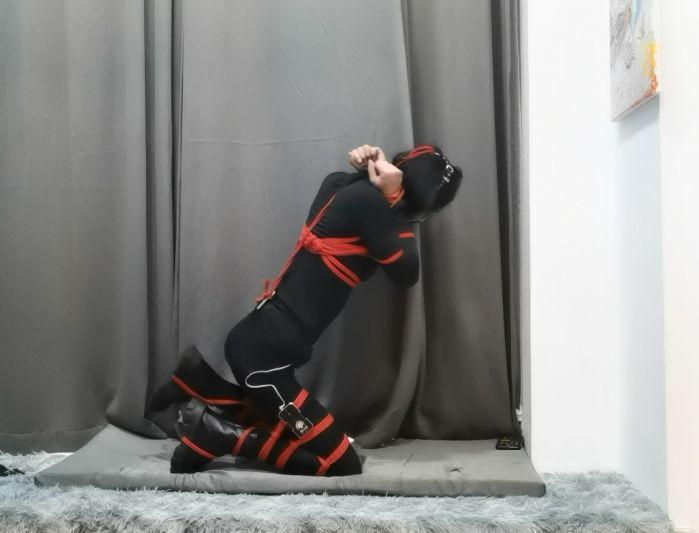 k9钢钩马具口球自缚-9