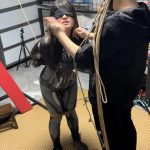 cosplay调教系列之木古小蜘蛛第二部——内八走绳羞辱调教！五花/内八腿脚镣捆绑+走绳/来回拉扯+打屁屁SP/真实耳光+踩踏羞辱，小狗就应该被主人这样调教羞辱