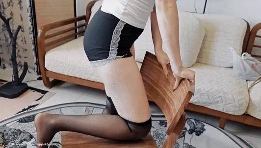 粉丝定拍剧情向：蔡老师第四集！蔡老师未完成任务接受校长的惩戒SP！多种惩罚项目！暴力抽打！黑丝！高跟！-1