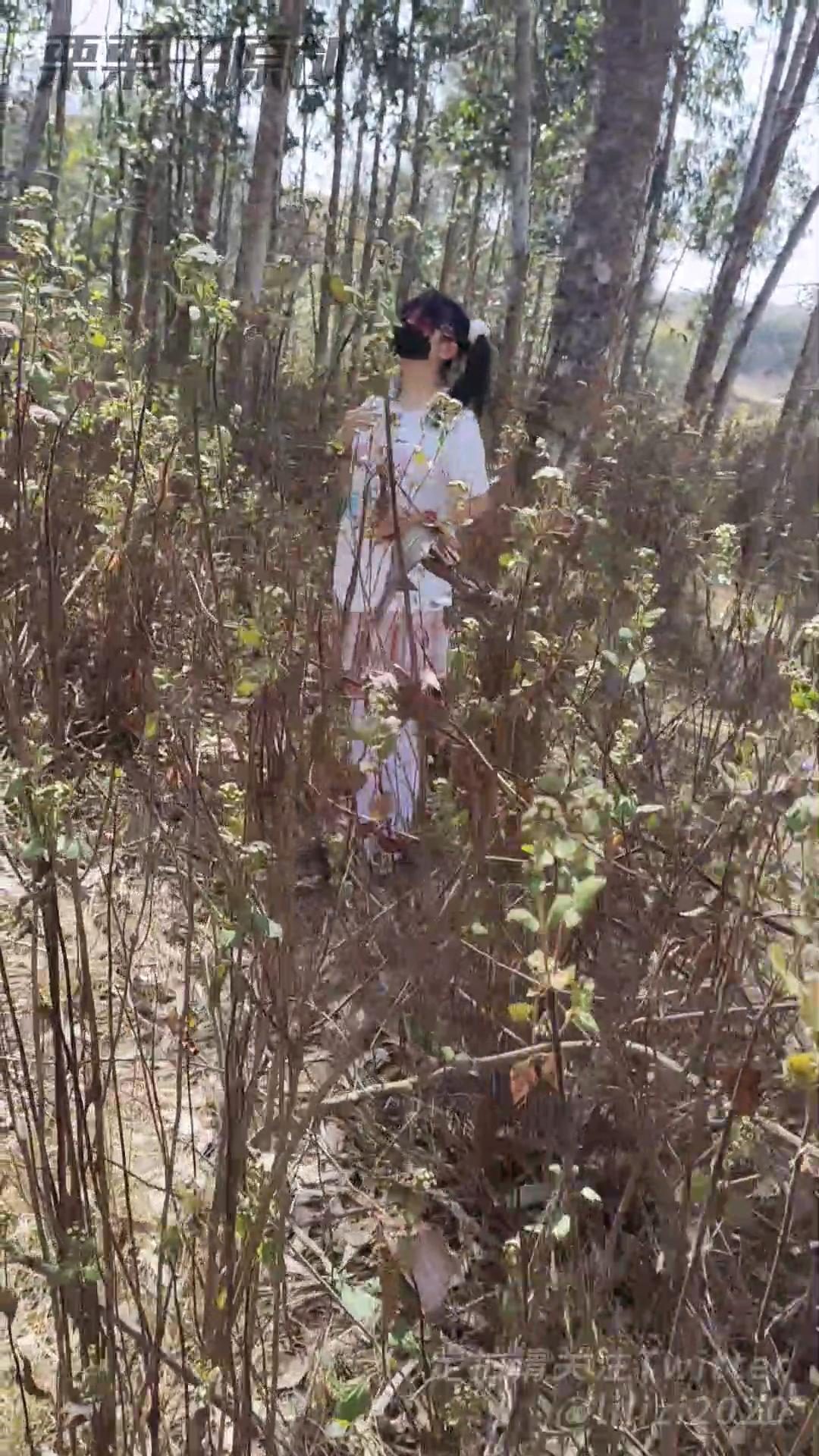 《小女仆日常调教04》户外羞耻调教、户外强制高高、自嗨、JK白丝-4