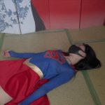 女超人肉丝 长靴 倒吊击腹 电击